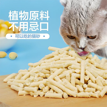 Cereal cat litter