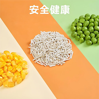 Natural pea fiber tofu cat litter