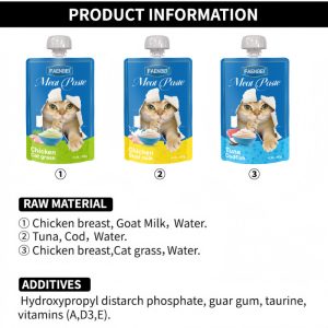 Cat licking meatsauce 90g-a