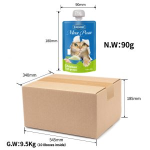 Cat licking meatsauce 90g-c