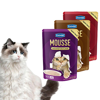 Cat Wet Food Mousse Pouch 85g