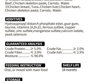 Mousse tuna cat wet-d