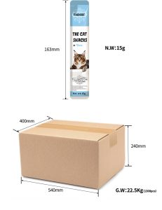 Nutrirional cat creamy bar 15g-g