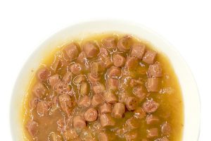 cat pouch meat particles 85g-d